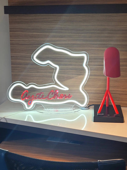 Unique Neon Sign - AYITI CHERIE