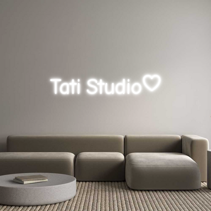 Custom Neon: Tati Studio